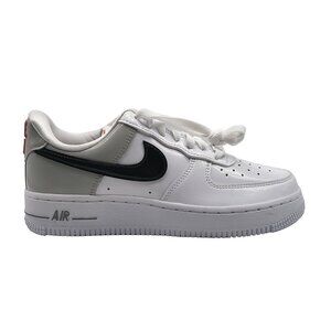 Nike Air Force '07 Womens White Patent Leather Sneakers‎ Shoes DQ7570 001 Size 6